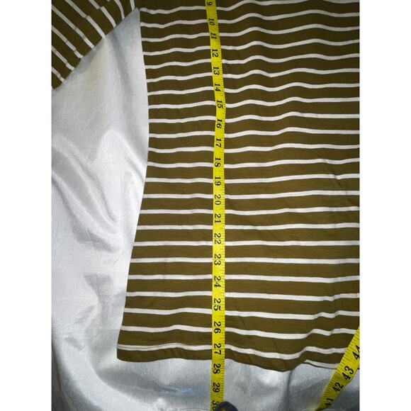 Merona‎ NWT Striped Top w/ Sequin Shoulders - Size M - Picture 8 of 9